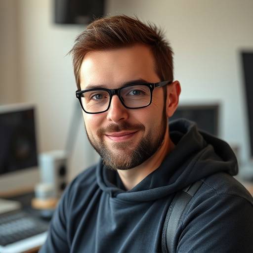 Photo of Elias Thorne, Founder and Chief Audio Engineer at Harmonic Resonance Studios.