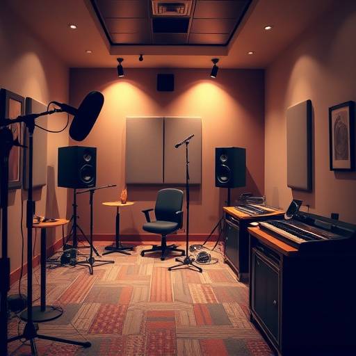 Studio B - a smaller, more intimate recording space ideal for vocal sessions and mixing.